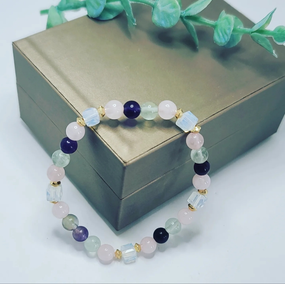 Quarthz,  Amethyst bracelet